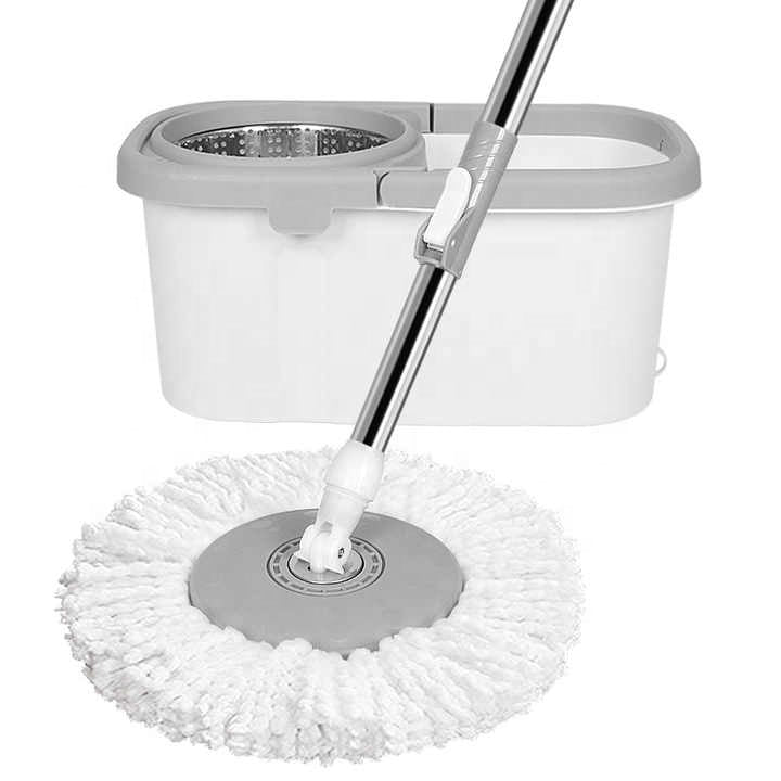 Microfiber Mop & Bucket Set for Easy Floor Cleaning