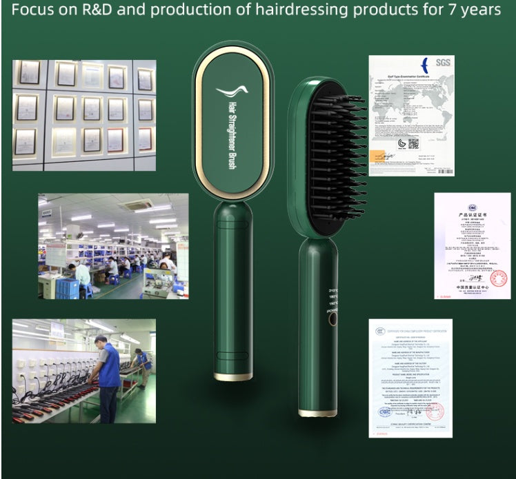 tourmaline ceramic hair straightener