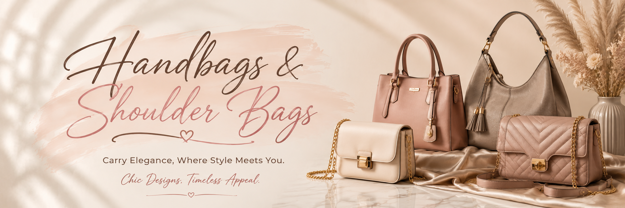 Handbags & Shoulder Bags Banner – RIAZORA NEXUS