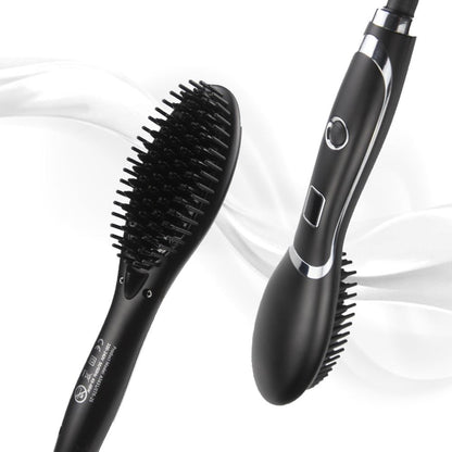 Electric hair straightening comb