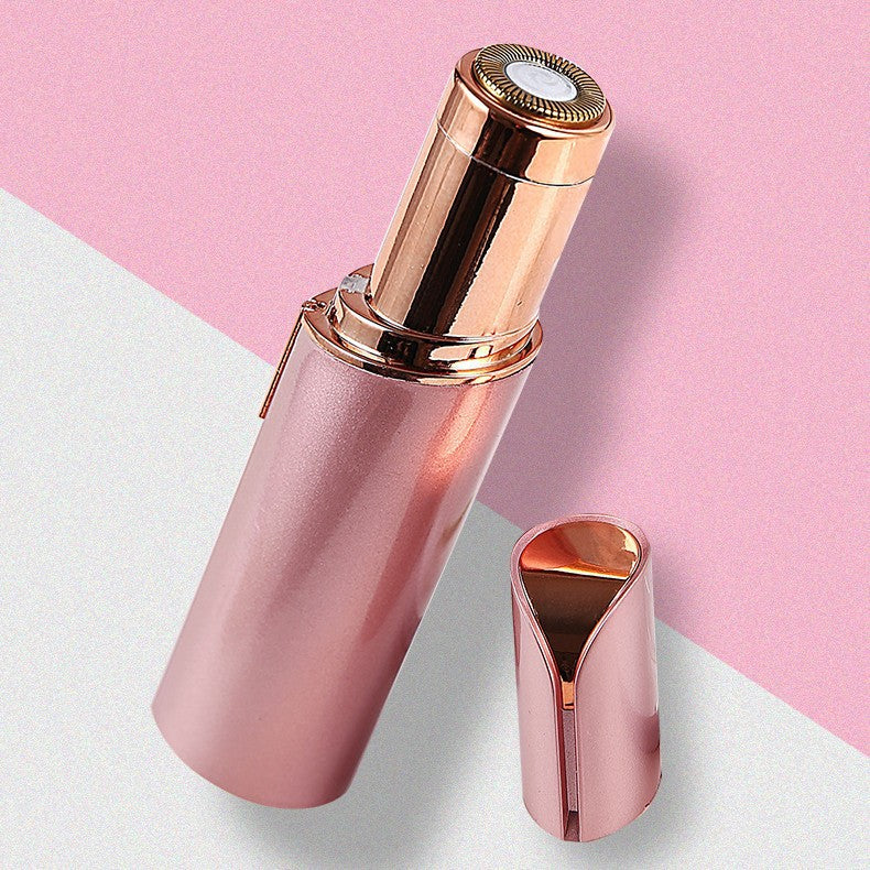Lipstick-shaped hair remover