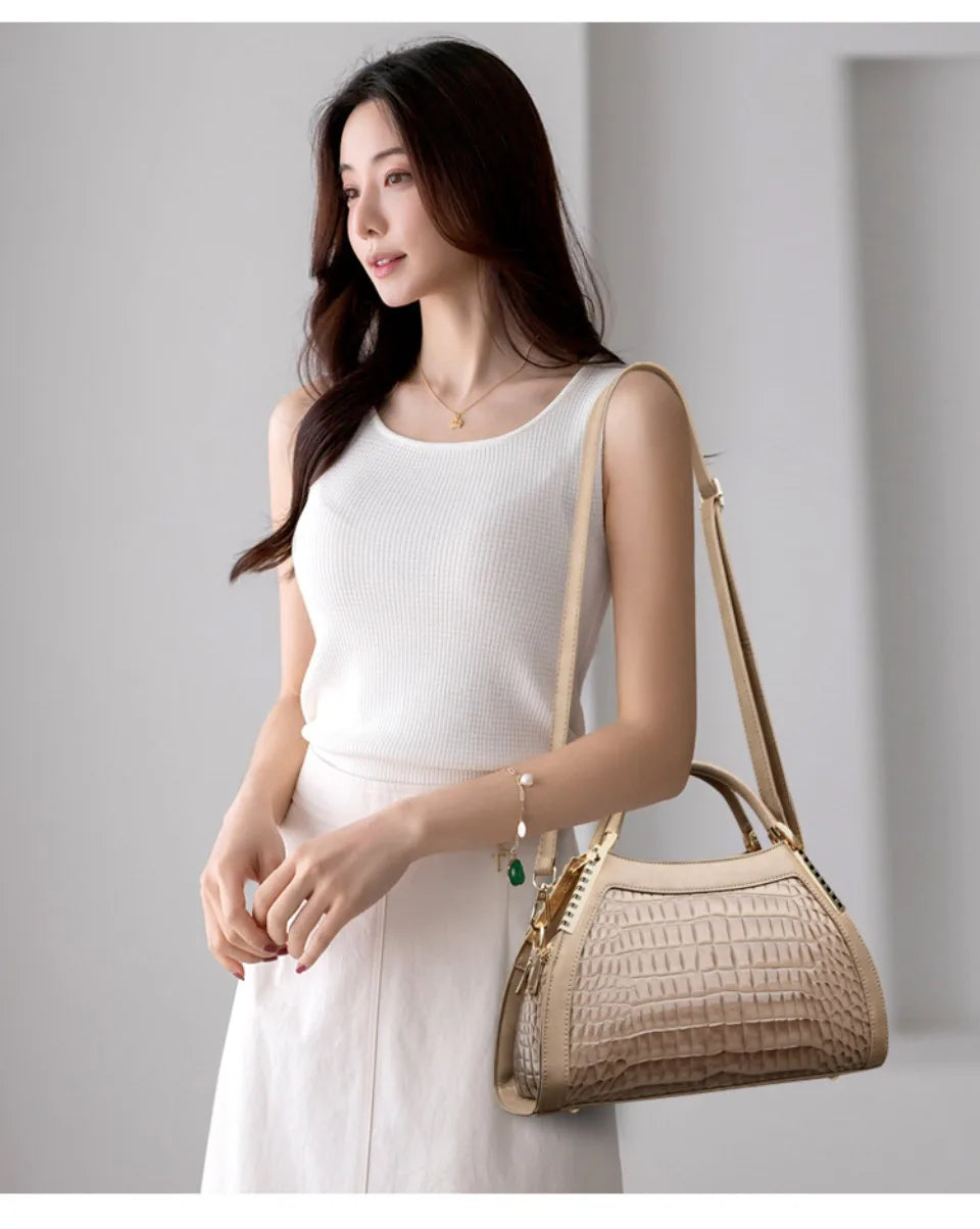 Luxury Patent Leather Shoulder &amp; Crossbody Bag for Women