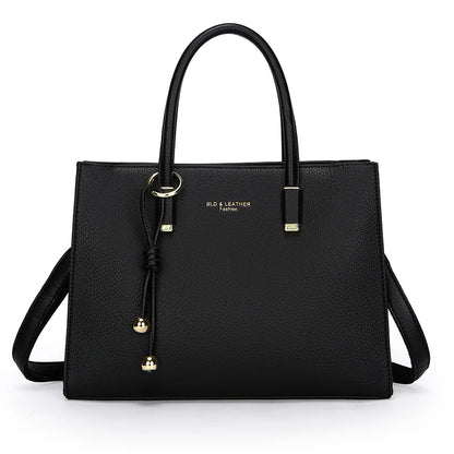 Genuine Leather Large Capacity Tote &amp; Crossbody Handbag for Women