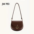 JW PEI Diana Ring Flap Saddle Bag 2026 Luxury Women's Shoulder Bag