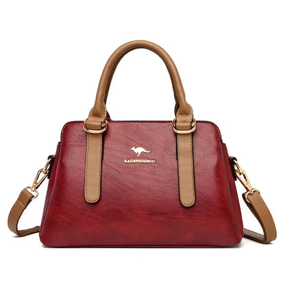 Luxury PU Leather Designer Shoulder &amp; Messenger Bag for Women