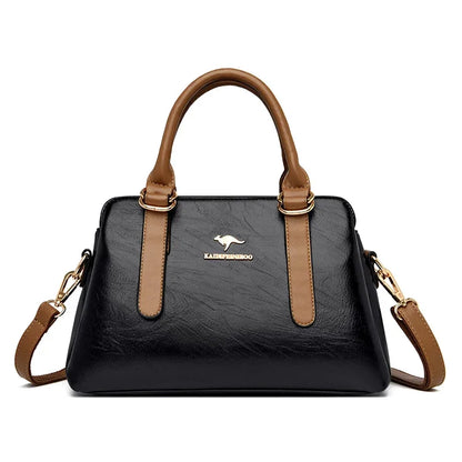 Luxury PU Leather Designer Shoulder &amp; Messenger Bag for Women