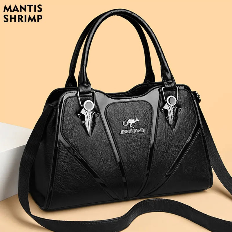 Luxury PU Leather Tote &amp; Shoulder Bag for Women