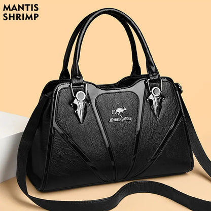 Luxury PU Leather Tote &amp; Shoulder Bag for Women