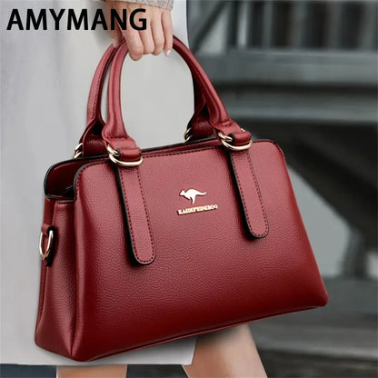 Luxury PU Leather Designer Shoulder &amp; Messenger Bag for Women