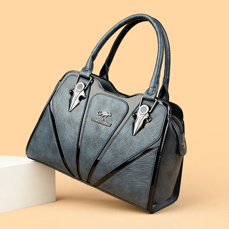 Luxury PU Leather Tote &amp; Shoulder Bag for Women