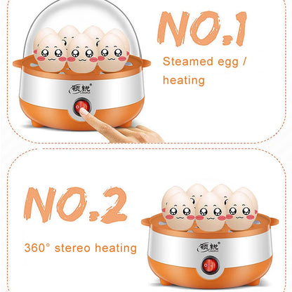 7-Egg Rapid Electric Cooker &amp; Food Steamer