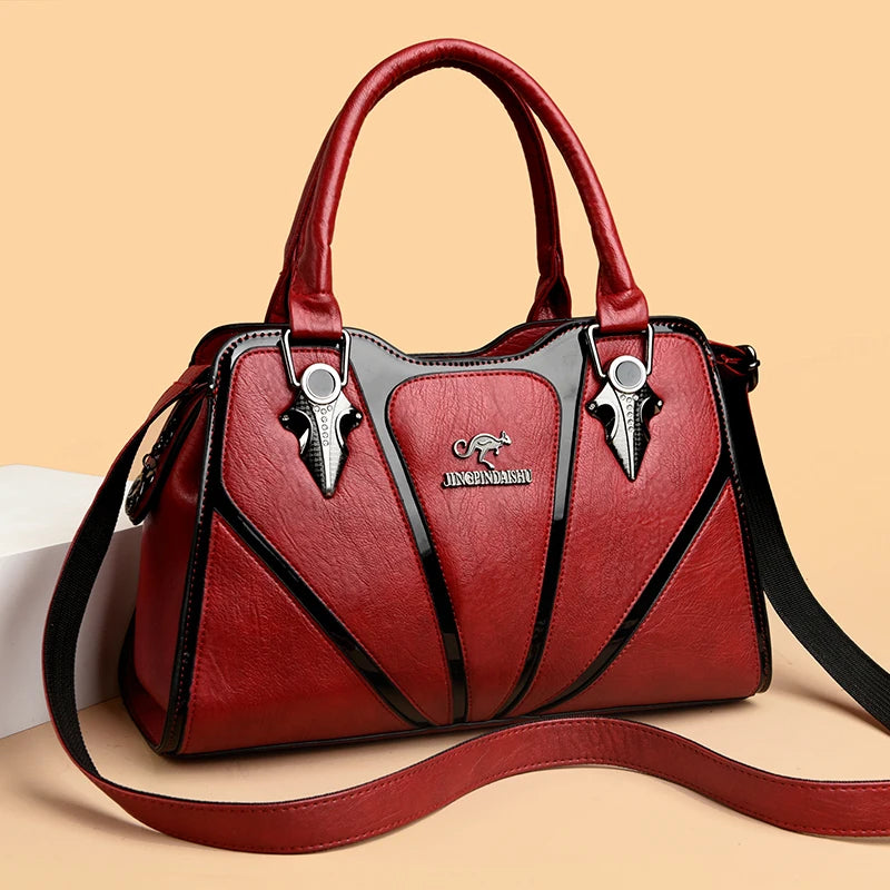 Luxury PU Leather Tote &amp; Shoulder Bag for Women