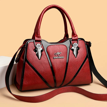 Luxury PU Leather Tote &amp; Shoulder Bag for Women