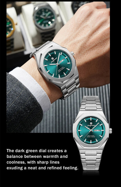 Luxury Stainless Steel Digital Quartz Watch
