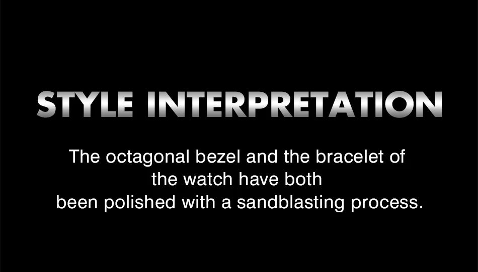 Luxury Stainless Steel Digital Quartz Watch
