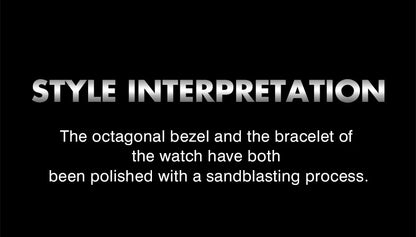 Luxury Stainless Steel Digital Quartz Watch
