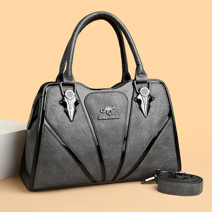 Luxury PU Leather Tote &amp; Shoulder Bag for Women