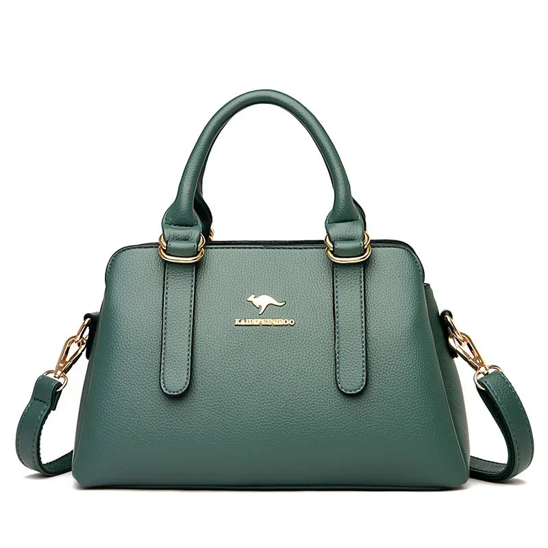 Luxury PU Leather Designer Shoulder &amp; Messenger Bag for Women