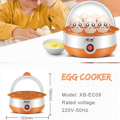 7-Egg Rapid Electric Cooker &amp; Food Steamer