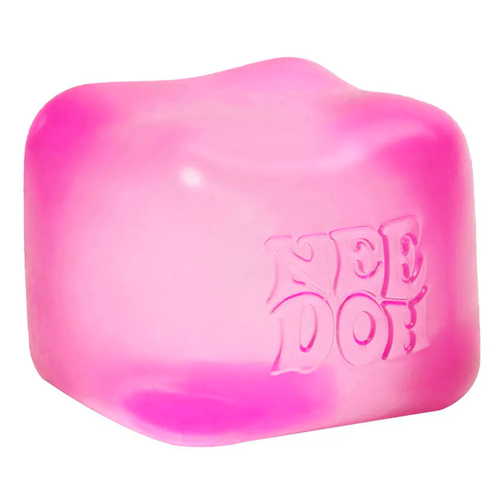 NeeDoh Nice Cube Sensory Squeeze &amp; Stress Relief Fidget Toy – 2.25 Inch