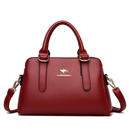 Luxury PU Leather Designer Shoulder &amp; Messenger Bag for Women