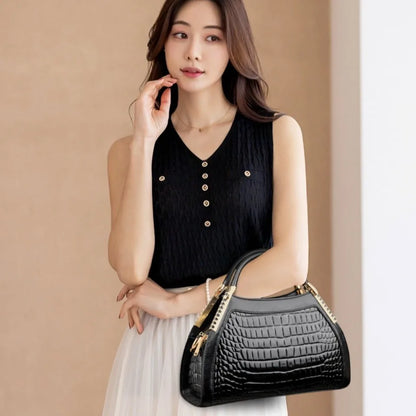 Luxury Patent Leather Shoulder &amp; Crossbody Bag for Women
