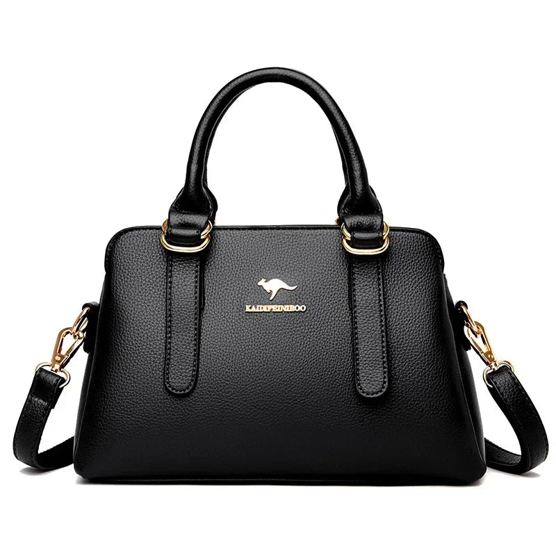 Luxury PU Leather Designer Shoulder &amp; Messenger Bag for Women