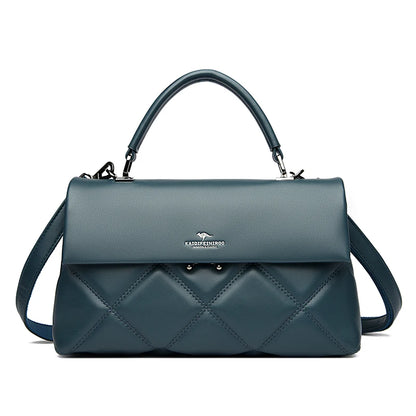 Korean Style Soft Leather Luxury Shoulder &amp; Crossbody Bag for Women