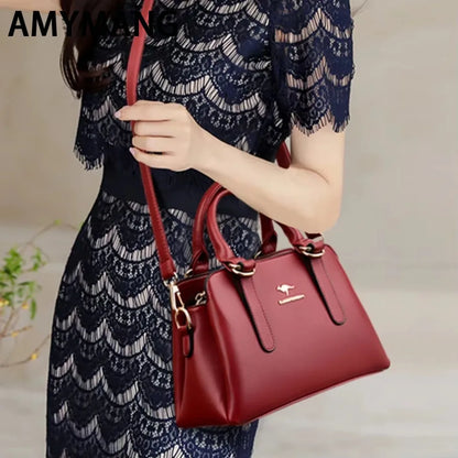 Luxury PU Leather Designer Shoulder &amp; Messenger Bag for Women
