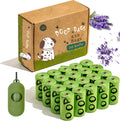 Dog Poop Bags Pet Dog Supplies for Dogs include Adjustable Dispenser ,Extra Thick and Strong, 100% Leak Proof, Biodegradable Waste Bag With Dispenser