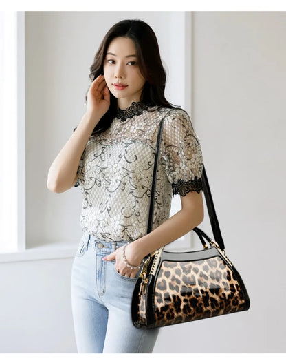 Luxury Patent Leather Shoulder &amp; Crossbody Bag for Women