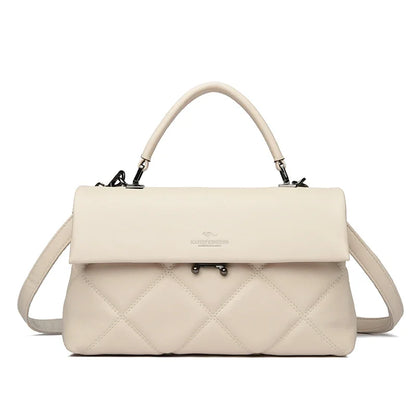 Korean Style Soft Leather Luxury Shoulder &amp; Crossbody Bag for Women