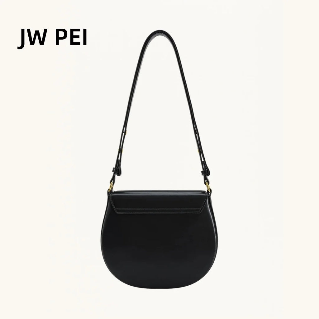 JW PEI Diana Ring Flap Saddle Bag 2026 Luxury Women's Shoulder Bag