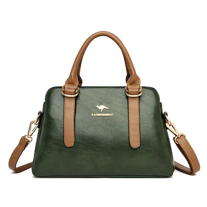 Luxury PU Leather Designer Shoulder &amp; Messenger Bag for Women