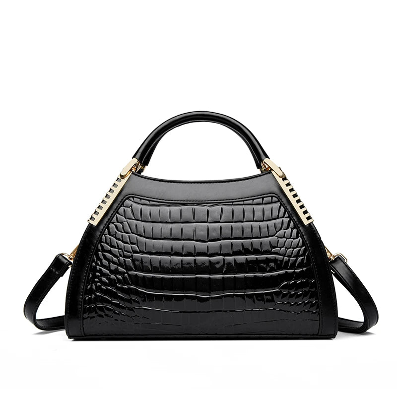 Luxury Patent Leather Shoulder &amp; Crossbody Bag for Women