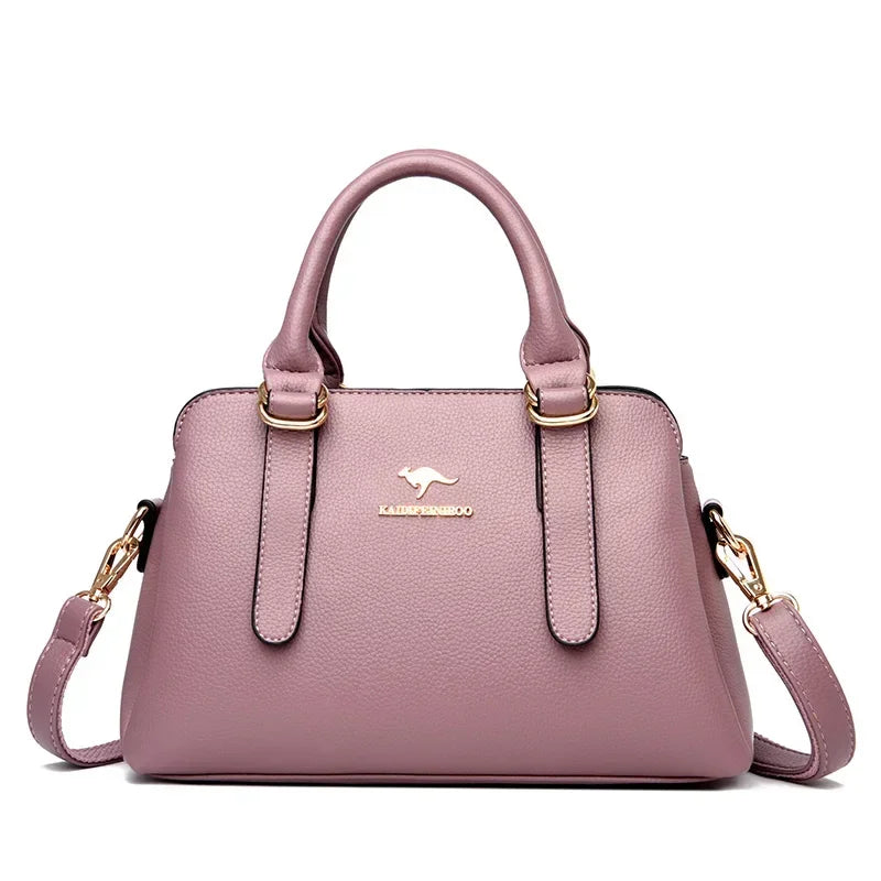 Luxury PU Leather Designer Shoulder &amp; Messenger Bag for Women