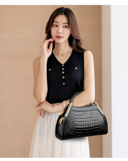 Luxury Patent Leather Shoulder &amp; Crossbody Bag for Women