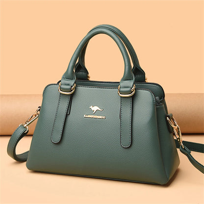 Luxury PU Leather Designer Shoulder &amp; Messenger Bag for Women