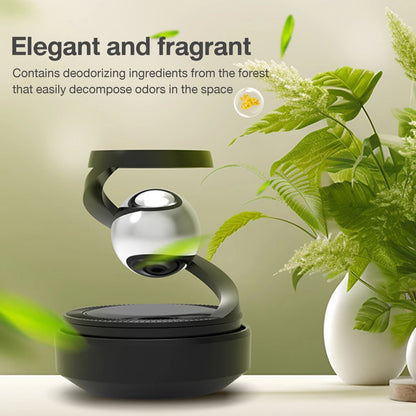 Solar Powered Rotating Car Air Freshener &amp; Aromatherapy Diffuser