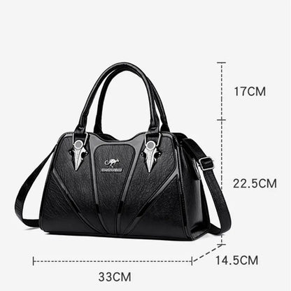 Luxury PU Leather Tote &amp; Shoulder Bag for Women