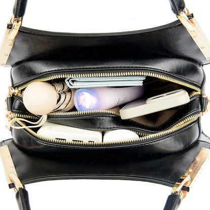 Luxury Patent Leather Shoulder &amp; Crossbody Bag for Women
