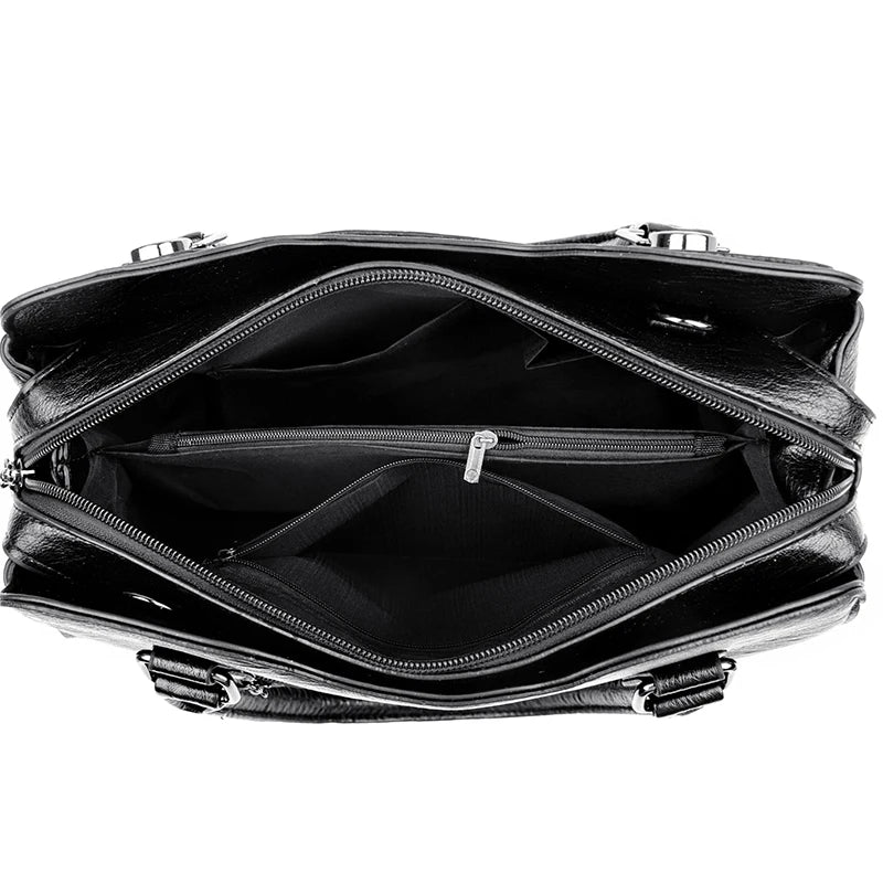 Luxury PU Leather Tote &amp; Shoulder Bag for Women