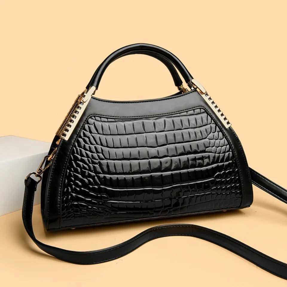 Luxury Patent Leather Shoulder &amp; Crossbody Bag for Women