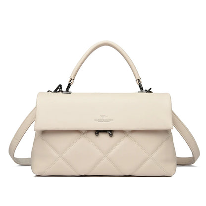 Korean Style Soft Leather Luxury Shoulder &amp; Crossbody Bag for Women