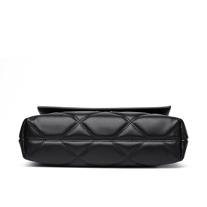 Korean Style Soft Leather Luxury Shoulder &amp; Crossbody Bag for Women
