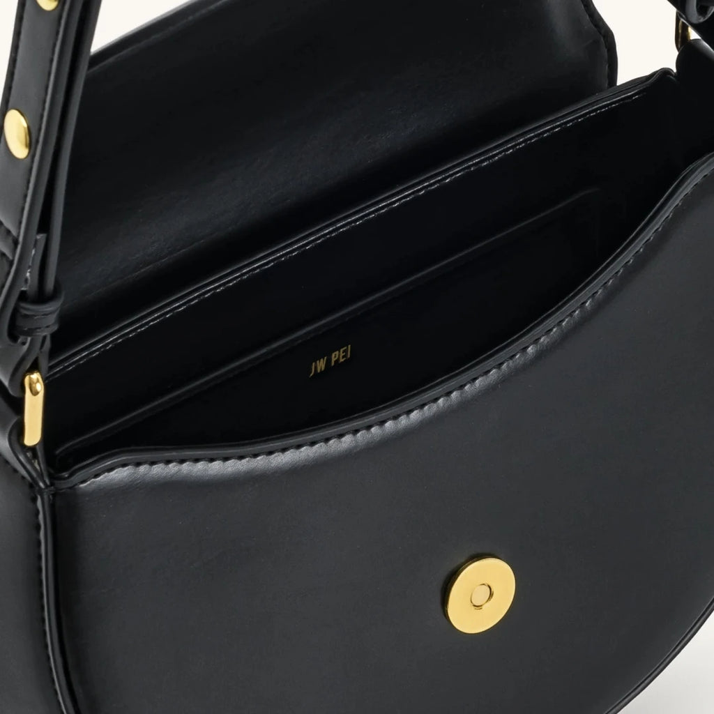 JW PEI Diana Ring Flap Saddle Bag 2026 Luxury Women's Shoulder Bag