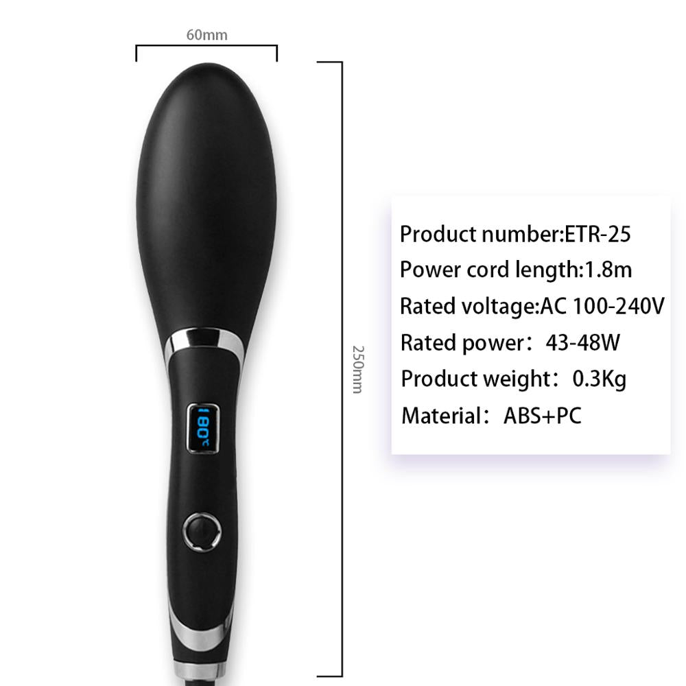  automatic hair straightening comb