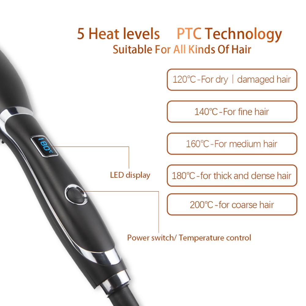  black electric hair brush,