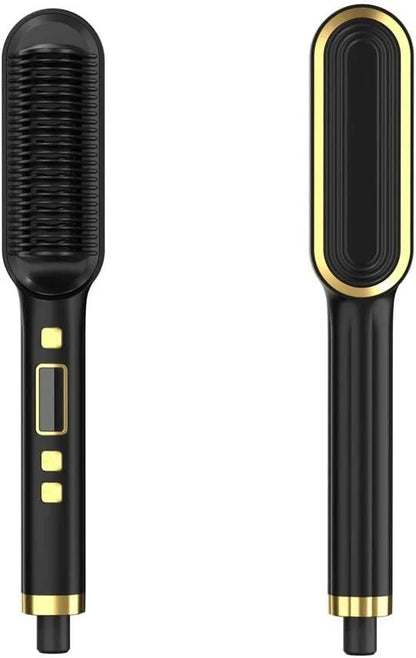 Negative Ion Hair Straightening Comb for Smooth, Frizz-Free Hair