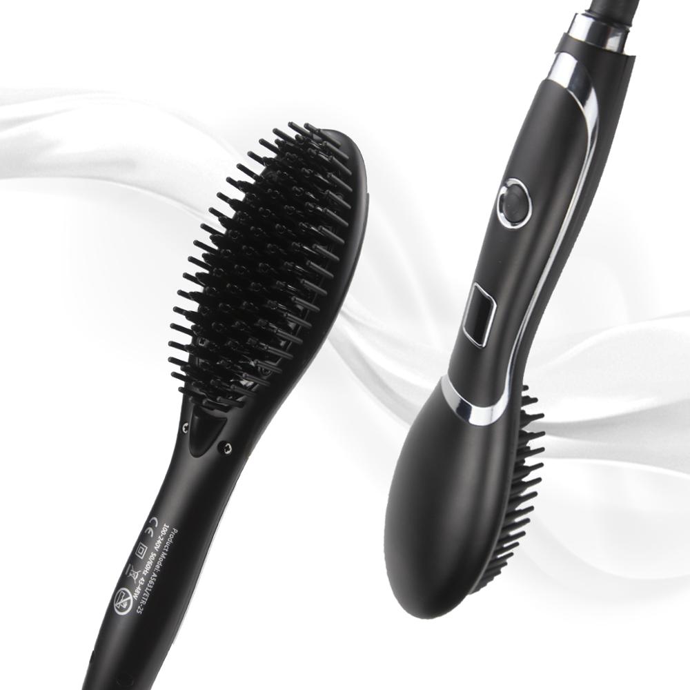 heated hair brush